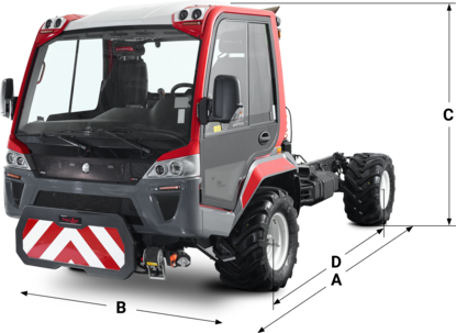Dimensionen Unitrac 112 LDrive Dimensionen Unitrac 112 LDrive